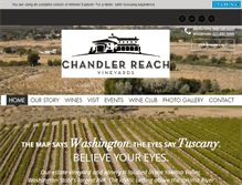 Tablet Screenshot of chandlerreach.com